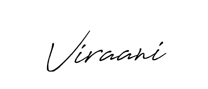 Best and Professional Signature Style for Viraani. Antro_Vectra_Bolder Best Signature Style Collection. Viraani signature style 7 images and pictures png