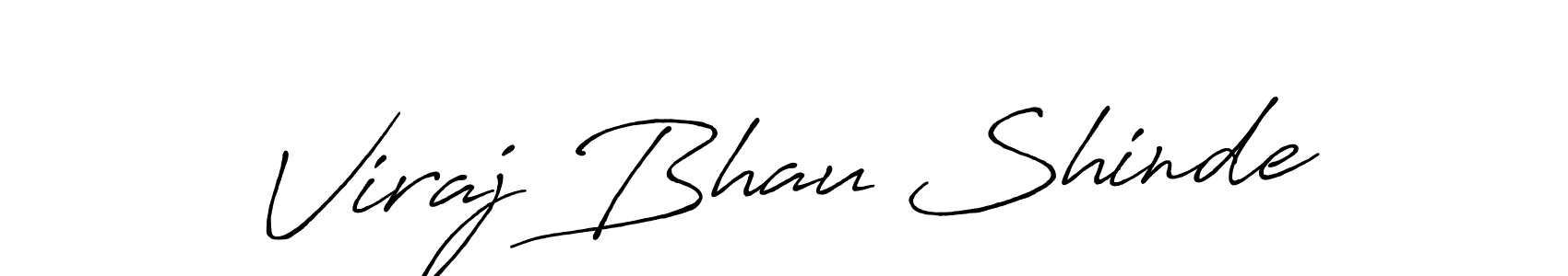 Make a beautiful signature design for name Viraj Bhau Shinde. Use this online signature maker to create a handwritten signature for free. Viraj Bhau Shinde signature style 7 images and pictures png