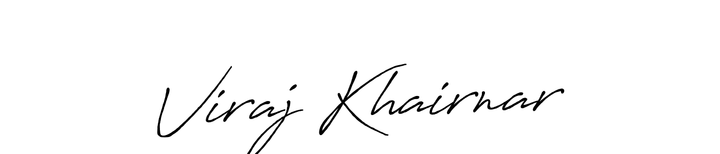 Use a signature maker to create a handwritten signature online. With this signature software, you can design (Antro_Vectra_Bolder) your own signature for name Viraj Khairnar. Viraj Khairnar signature style 7 images and pictures png