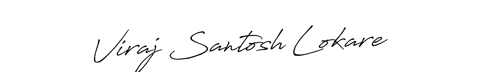 Similarly Antro_Vectra_Bolder is the best handwritten signature design. Signature creator online .You can use it as an online autograph creator for name Viraj Santosh Lokare. Viraj Santosh Lokare signature style 7 images and pictures png