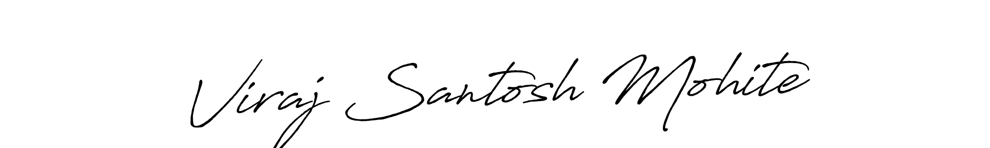 Use a signature maker to create a handwritten signature online. With this signature software, you can design (Antro_Vectra_Bolder) your own signature for name Viraj Santosh Mohite. Viraj Santosh Mohite signature style 7 images and pictures png