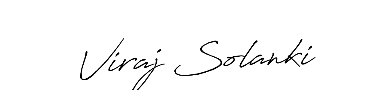 Also You can easily find your signature by using the search form. We will create Viraj Solanki name handwritten signature images for you free of cost using Antro_Vectra_Bolder sign style. Viraj Solanki signature style 7 images and pictures png