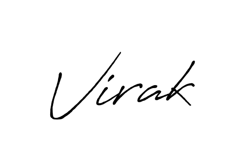 if you are searching for the best signature style for your name Virak. so please give up your signature search. here we have designed multiple signature styles  using Antro_Vectra_Bolder. Virak signature style 7 images and pictures png
