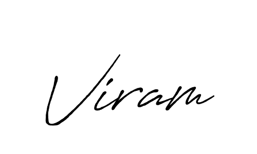 if you are searching for the best signature style for your name Viram. so please give up your signature search. here we have designed multiple signature styles  using Antro_Vectra_Bolder. Viram signature style 7 images and pictures png