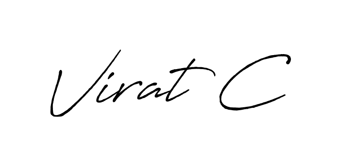 You can use this online signature creator to create a handwritten signature for the name Virat C. This is the best online autograph maker. Virat C signature style 7 images and pictures png