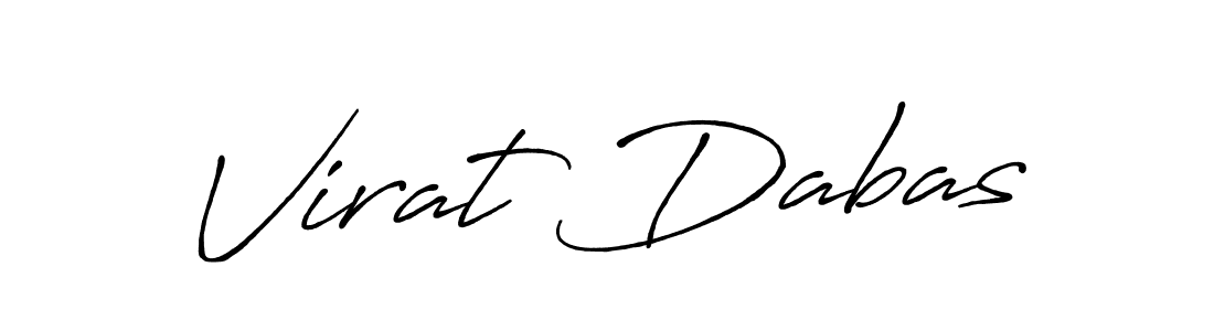 Similarly Antro_Vectra_Bolder is the best handwritten signature design. Signature creator online .You can use it as an online autograph creator for name Virat Dabas. Virat Dabas signature style 7 images and pictures png