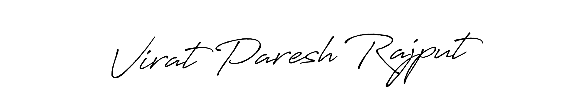 Similarly Antro_Vectra_Bolder is the best handwritten signature design. Signature creator online .You can use it as an online autograph creator for name Virat Paresh Rajput. Virat Paresh Rajput signature style 7 images and pictures png