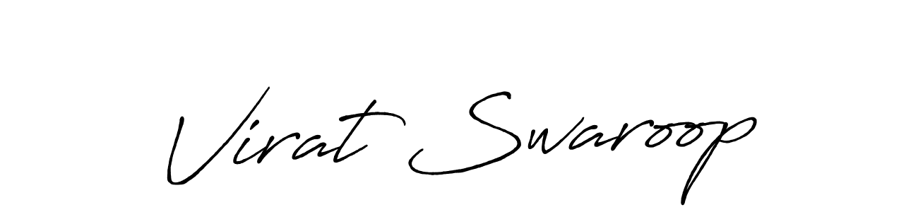 How to Draw Virat Swaroop signature style? Antro_Vectra_Bolder is a latest design signature styles for name Virat Swaroop. Virat Swaroop signature style 7 images and pictures png