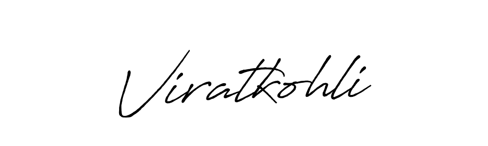 Create a beautiful signature design for name Viratkohli. With this signature (Antro_Vectra_Bolder) fonts, you can make a handwritten signature for free. Viratkohli signature style 7 images and pictures png