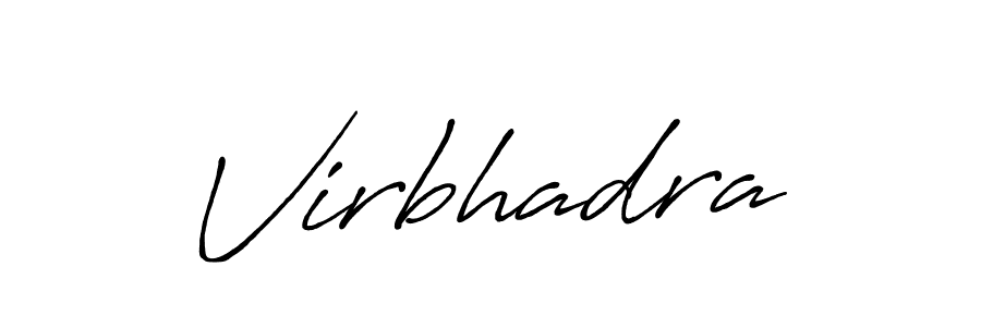 Design your own signature with our free online signature maker. With this signature software, you can create a handwritten (Antro_Vectra_Bolder) signature for name Virbhadra. Virbhadra signature style 7 images and pictures png