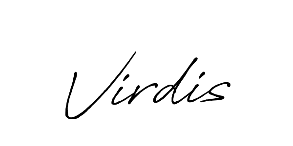 You should practise on your own different ways (Antro_Vectra_Bolder) to write your name (Virdis) in signature. don't let someone else do it for you. Virdis signature style 7 images and pictures png