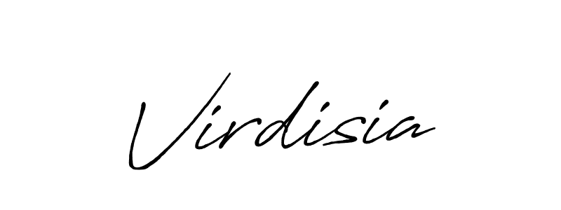 Similarly Antro_Vectra_Bolder is the best handwritten signature design. Signature creator online .You can use it as an online autograph creator for name Virdisia. Virdisia signature style 7 images and pictures png