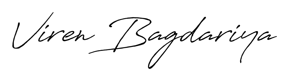 Here are the top professional signature styles for the name Viren Bagdariya. These are the best autograph styles you can use for your name. Viren Bagdariya signature style 7 images and pictures png