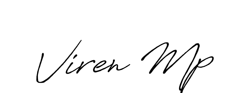 It looks lik you need a new signature style for name Viren Mp. Design unique handwritten (Antro_Vectra_Bolder) signature with our free signature maker in just a few clicks. Viren Mp signature style 7 images and pictures png