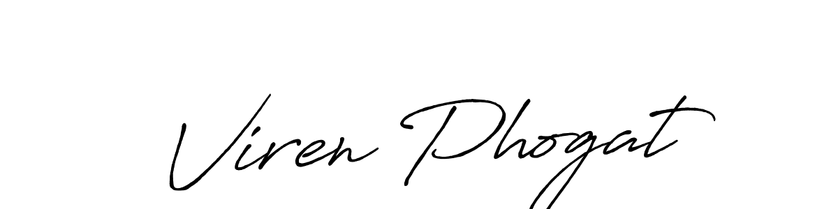 Antro_Vectra_Bolder is a professional signature style that is perfect for those who want to add a touch of class to their signature. It is also a great choice for those who want to make their signature more unique. Get Viren Phogat name to fancy signature for free. Viren Phogat signature style 7 images and pictures png