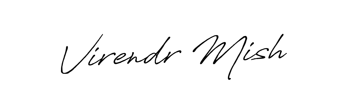 You can use this online signature creator to create a handwritten signature for the name Virendr Mish. This is the best online autograph maker. Virendr Mish signature style 7 images and pictures png