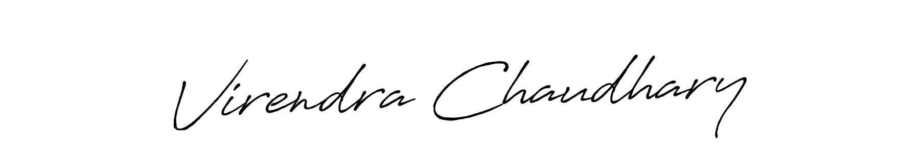 if you are searching for the best signature style for your name Virendra Chaudhary. so please give up your signature search. here we have designed multiple signature styles  using Antro_Vectra_Bolder. Virendra Chaudhary signature style 7 images and pictures png