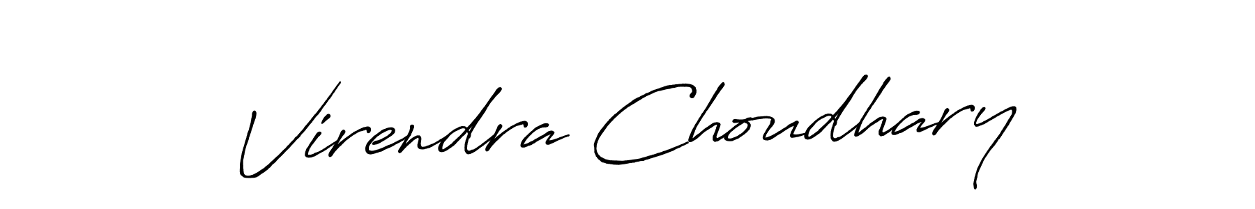 The best way (Antro_Vectra_Bolder) to make a short signature is to pick only two or three words in your name. The name Virendra Choudhary include a total of six letters. For converting this name. Virendra Choudhary signature style 7 images and pictures png