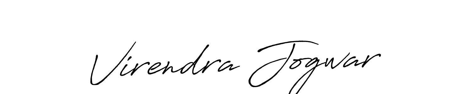 How to Draw Virendra Jogwar signature style? Antro_Vectra_Bolder is a latest design signature styles for name Virendra Jogwar. Virendra Jogwar signature style 7 images and pictures png