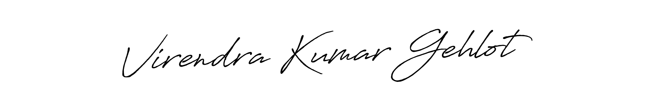 The best way (Antro_Vectra_Bolder) to make a short signature is to pick only two or three words in your name. The name Virendra Kumar Gehlot include a total of six letters. For converting this name. Virendra Kumar Gehlot signature style 7 images and pictures png