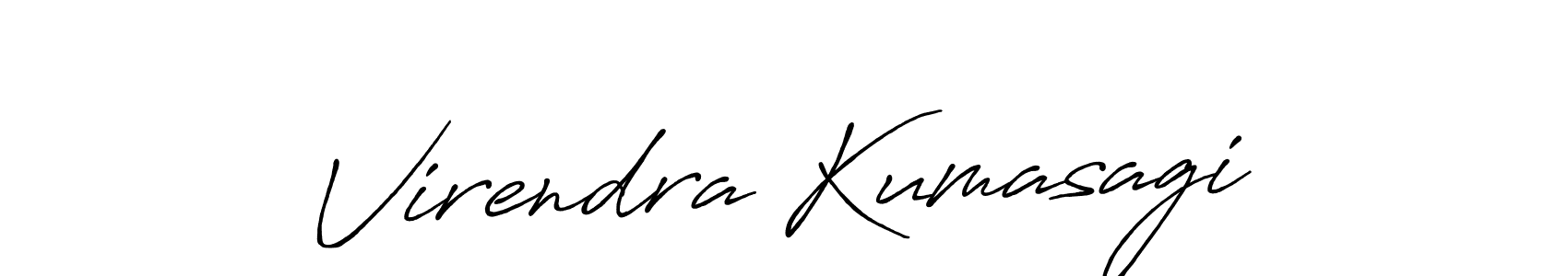 How to Draw Virendra Kumasagi signature style? Antro_Vectra_Bolder is a latest design signature styles for name Virendra Kumasagi. Virendra Kumasagi signature style 7 images and pictures png