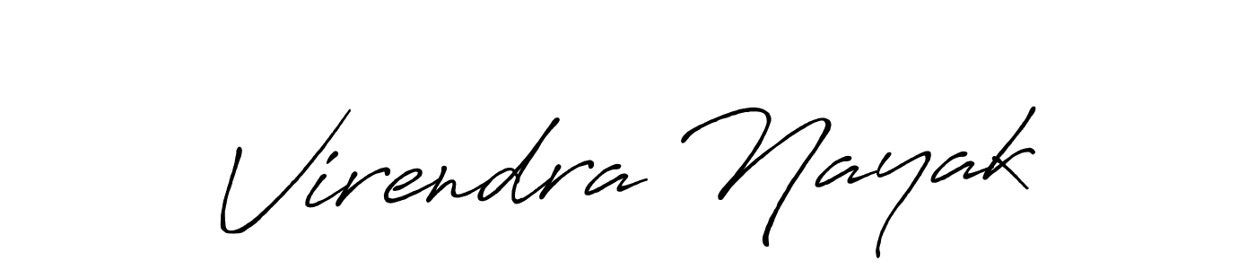 if you are searching for the best signature style for your name Virendra Nayak. so please give up your signature search. here we have designed multiple signature styles  using Antro_Vectra_Bolder. Virendra Nayak signature style 7 images and pictures png