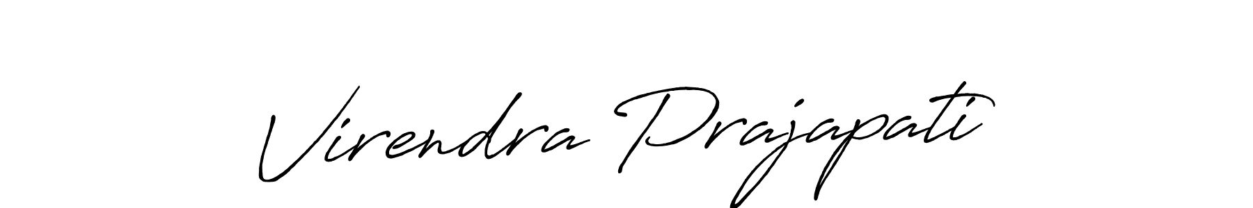 Similarly Antro_Vectra_Bolder is the best handwritten signature design. Signature creator online .You can use it as an online autograph creator for name Virendra Prajapati. Virendra Prajapati signature style 7 images and pictures png