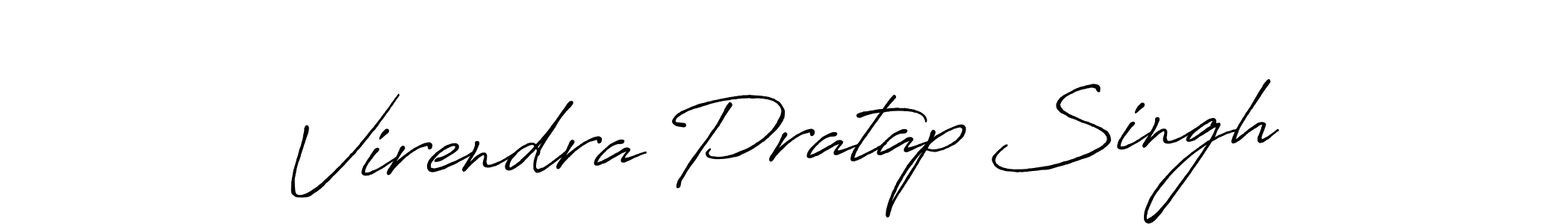 Also we have Virendra Pratap Singh name is the best signature style. Create professional handwritten signature collection using Antro_Vectra_Bolder autograph style. Virendra Pratap Singh signature style 7 images and pictures png