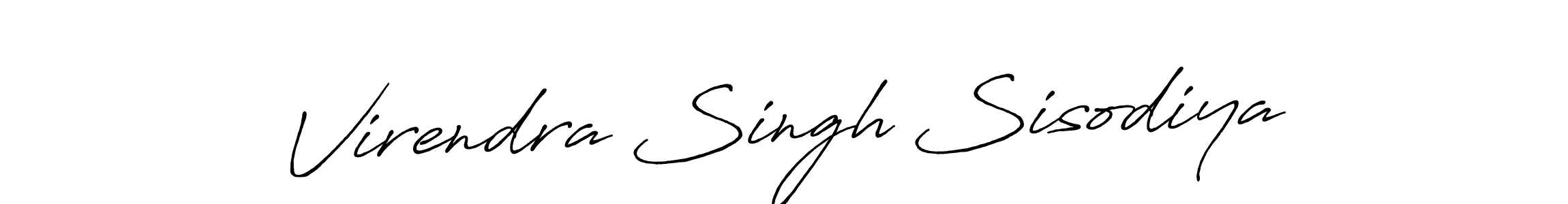 This is the best signature style for the Virendra Singh Sisodiya name. Also you like these signature font (Antro_Vectra_Bolder). Mix name signature. Virendra Singh Sisodiya signature style 7 images and pictures png