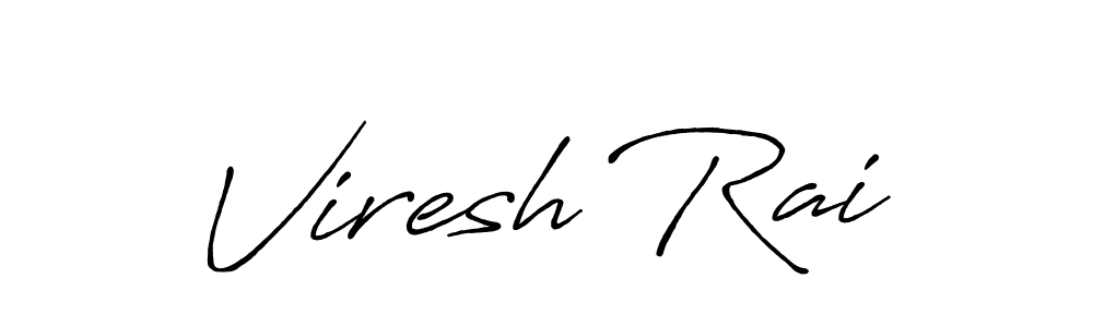 You can use this online signature creator to create a handwritten signature for the name Viresh Rai. This is the best online autograph maker. Viresh Rai signature style 7 images and pictures png