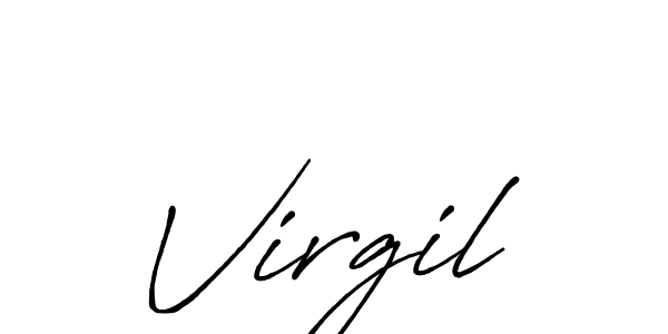 Best and Professional Signature Style for Virgil. Antro_Vectra_Bolder Best Signature Style Collection. Virgil signature style 7 images and pictures png