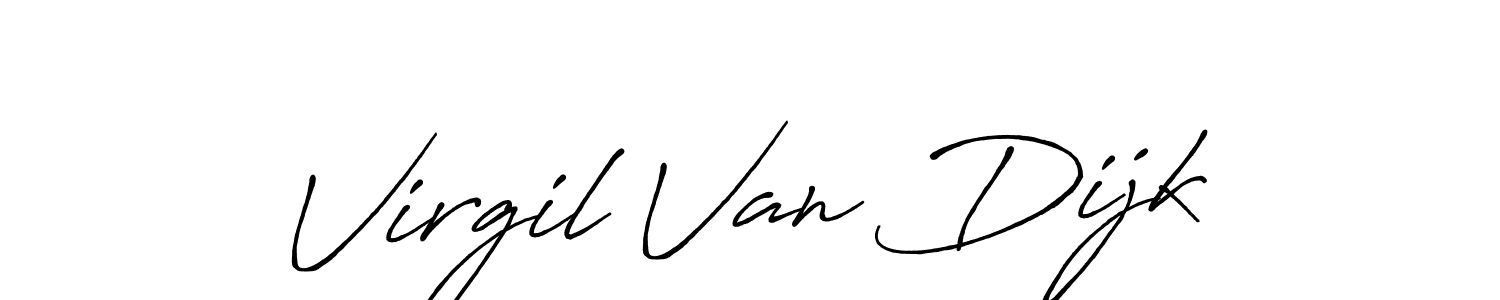 How to Draw Virgil Van Dijk signature style? Antro_Vectra_Bolder is a latest design signature styles for name Virgil Van Dijk. Virgil Van Dijk signature style 7 images and pictures png