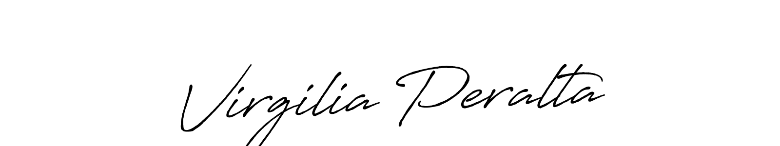 The best way (Antro_Vectra_Bolder) to make a short signature is to pick only two or three words in your name. The name Virgilia Peralta include a total of six letters. For converting this name. Virgilia Peralta signature style 7 images and pictures png