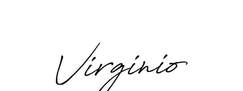 You should practise on your own different ways (Antro_Vectra_Bolder) to write your name (Virginio) in signature. don't let someone else do it for you. Virginio signature style 7 images and pictures png