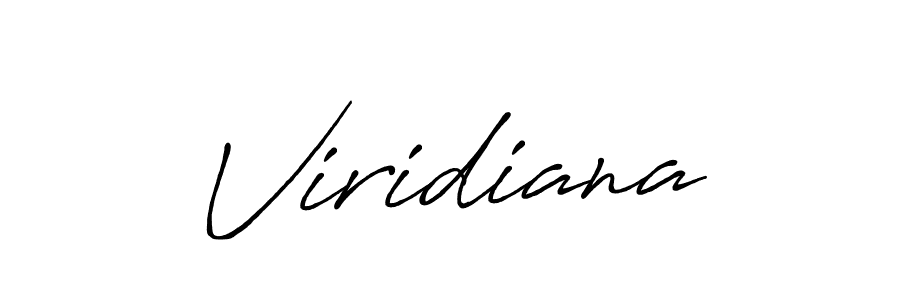 Also we have Viridiana name is the best signature style. Create professional handwritten signature collection using Antro_Vectra_Bolder autograph style. Viridiana signature style 7 images and pictures png