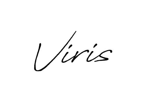 Once you've used our free online signature maker to create your best signature Antro_Vectra_Bolder style, it's time to enjoy all of the benefits that Viris name signing documents. Viris signature style 7 images and pictures png