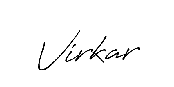 Best and Professional Signature Style for Virkar. Antro_Vectra_Bolder Best Signature Style Collection. Virkar signature style 7 images and pictures png