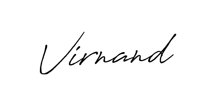 How to make Virnand signature? Antro_Vectra_Bolder is a professional autograph style. Create handwritten signature for Virnand name. Virnand signature style 7 images and pictures png