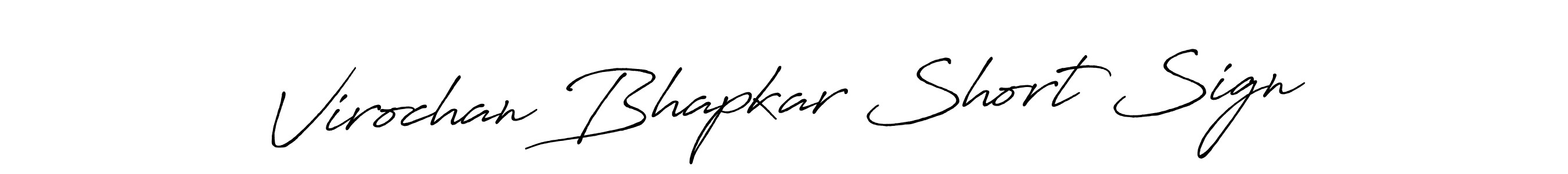 Make a beautiful signature design for name Virochan Bhapkar Short Sign. Use this online signature maker to create a handwritten signature for free. Virochan Bhapkar Short Sign signature style 7 images and pictures png