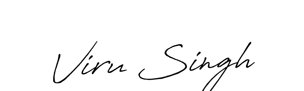 How to Draw Viru Singh signature style? Antro_Vectra_Bolder is a latest design signature styles for name Viru Singh. Viru Singh signature style 7 images and pictures png
