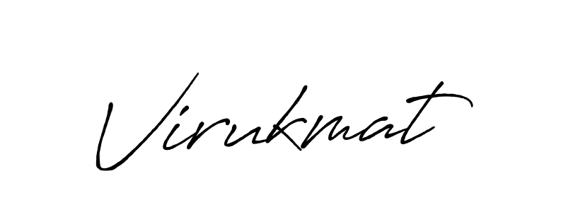 It looks lik you need a new signature style for name Virukmat. Design unique handwritten (Antro_Vectra_Bolder) signature with our free signature maker in just a few clicks. Virukmat signature style 7 images and pictures png