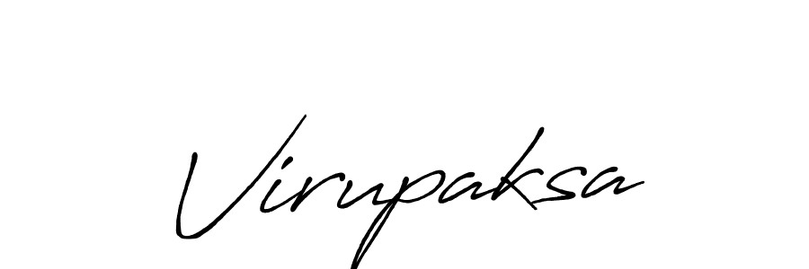 Use a signature maker to create a handwritten signature online. With this signature software, you can design (Antro_Vectra_Bolder) your own signature for name Virupaksa. Virupaksa signature style 7 images and pictures png