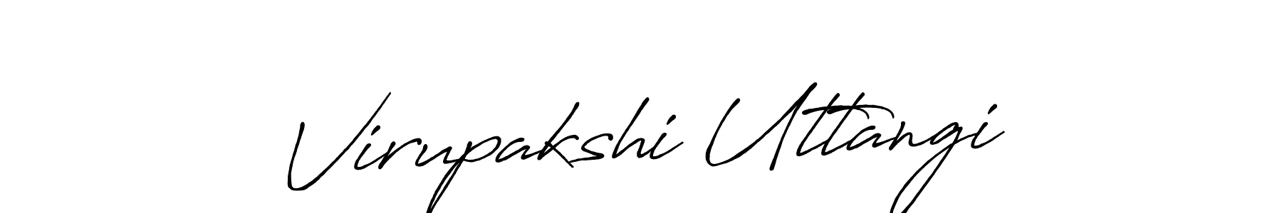 How to Draw Virupakshi Uttangi signature style? Antro_Vectra_Bolder is a latest design signature styles for name Virupakshi Uttangi. Virupakshi Uttangi signature style 7 images and pictures png