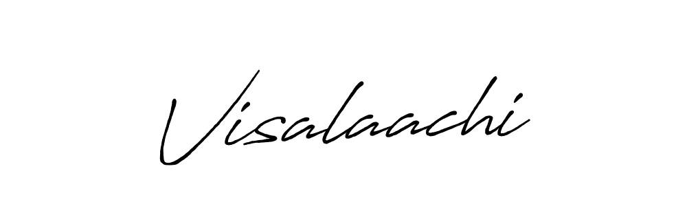 Design your own signature with our free online signature maker. With this signature software, you can create a handwritten (Antro_Vectra_Bolder) signature for name Visalaachi. Visalaachi signature style 7 images and pictures png