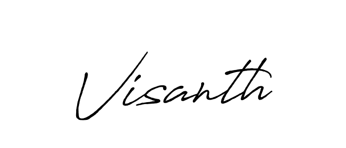 Here are the top 10 professional signature styles for the name Visanth. These are the best autograph styles you can use for your name. Visanth signature style 7 images and pictures png