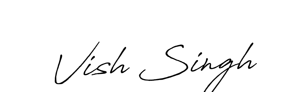 Here are the top 10 professional signature styles for the name Vish Singh. These are the best autograph styles you can use for your name. Vish Singh signature style 7 images and pictures png