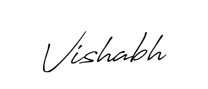 Make a short Vishabh signature style. Manage your documents anywhere anytime using Antro_Vectra_Bolder. Create and add eSignatures, submit forms, share and send files easily. Vishabh signature style 7 images and pictures png