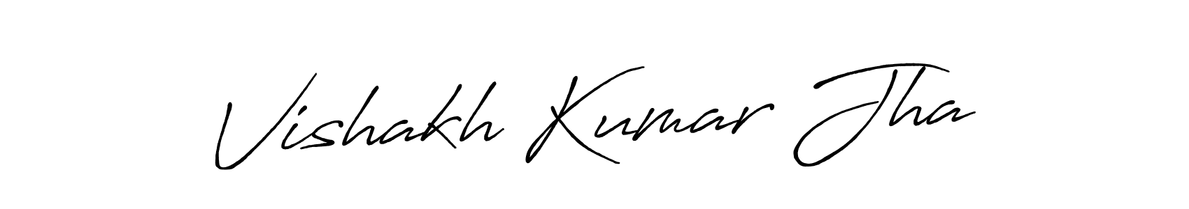 It looks lik you need a new signature style for name Vishakh Kumar Jha. Design unique handwritten (Antro_Vectra_Bolder) signature with our free signature maker in just a few clicks. Vishakh Kumar Jha signature style 7 images and pictures png