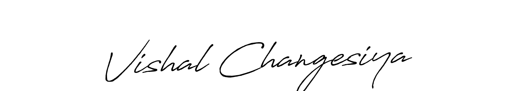 You can use this online signature creator to create a handwritten signature for the name Vishal Changesiya. This is the best online autograph maker. Vishal Changesiya signature style 7 images and pictures png