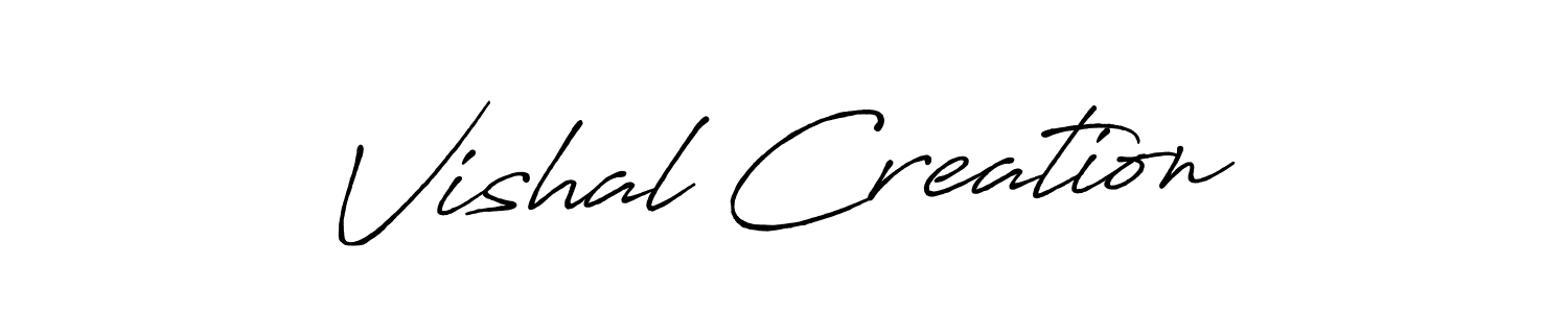 See photos of Vishal Creation official signature by Spectra . Check more albums & portfolios. Read reviews & check more about Antro_Vectra_Bolder font. Vishal Creation signature style 7 images and pictures png